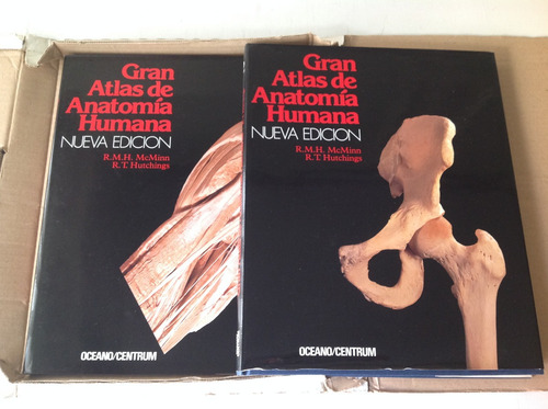 Gran Atlas De Anatomía Humana - Oceano Centrum 2 Tomos Caja