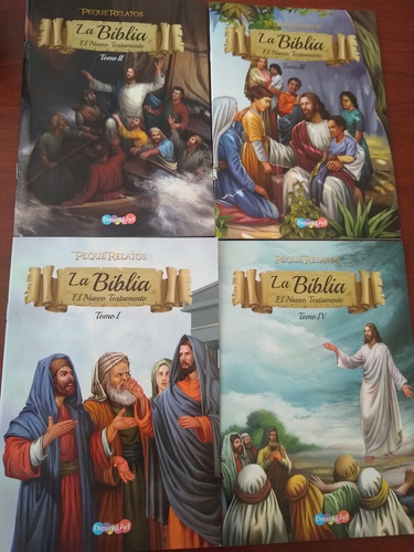 Pequerelatos La Biblia (4 Tomos)