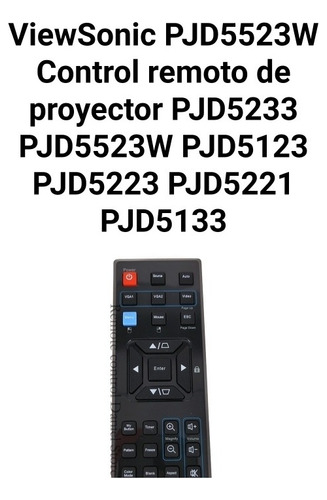 Control Remoto Para Proyector Viewsonic Original 