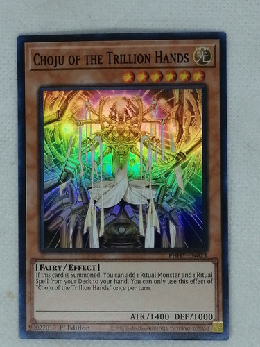 Choju Of The Trillion Hands Super Yugioh