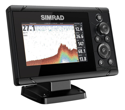 Gps Sonar Simrad Cruise 5 Row C/ Transdutor 83/200
