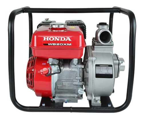 Motobomba Honda Wb20xm 5.5 Hp 2 Pulgadas C/sensor De Aceite 