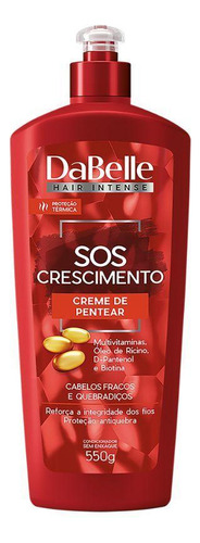 Creme Para Pentear Dabelle Sos Crescimento 550g