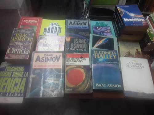 Isaac Asimov - Lote X 15 Libros - Ciencia Yo Robot Eones Oro