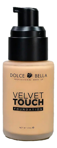 Base De Maquillaje Dolce Bella Velvet Touch 37ml 8 Tonos