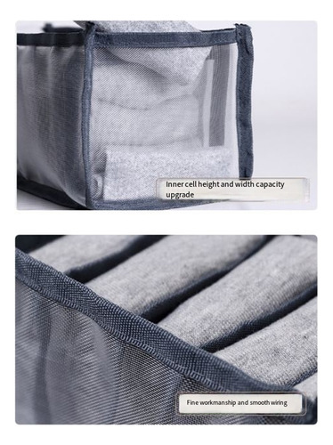 Caja De Almacenamiento De Ropa Interior Plegable Para Sujeta