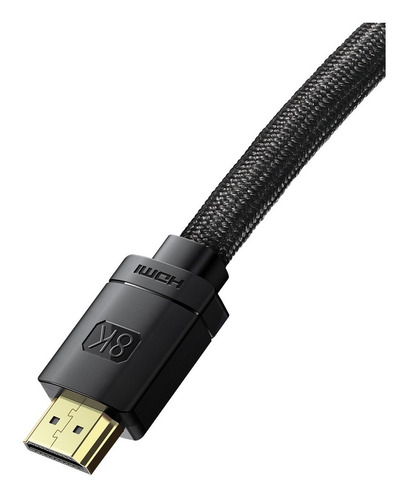 Imagen 6 de 10 de Cable Hdmi A Hdmi 3m Baseus 8k Hd/ 48gbps / 60hz / Premium
