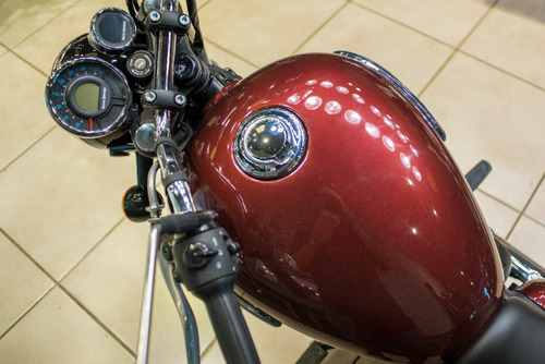 Imagen 3 de 5 de Royal Enfield Meteor 350 Stellar Red.