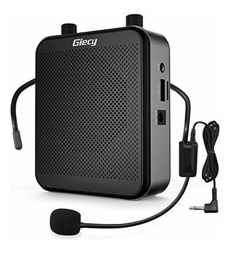 Amplificador De Voz Giecy Bluetooth Portatil 30w 2800mah Alt