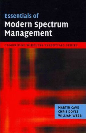 Libro Essentials Of Modern Spectrum Management - Martin C...