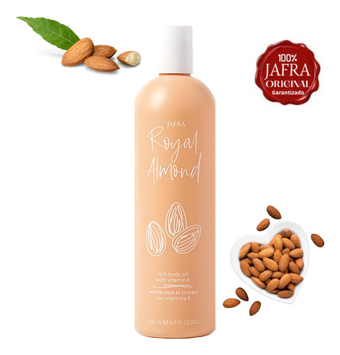 Aceite De Almendras Royal Almond Jafra 500ml  Con Vitamina E