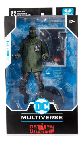 Figura Acción The Riddler The Batman Movie De Mcfarlane Toys