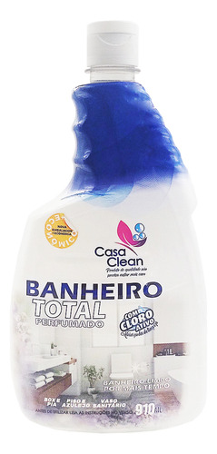 Refil Banheiro Total Limpa Banheiro Cloro Privada Azulejo