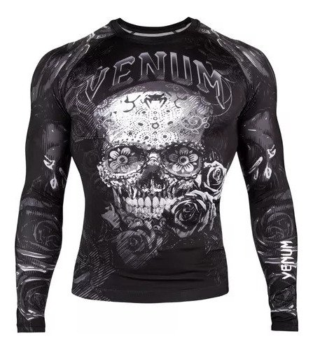 Rashguard Remera Termica Venum Santa Muerte M/l Mma - No Gi 