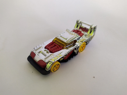 Hot Wheels Two Timer Super Chromes  Silver Chrome Yellow 