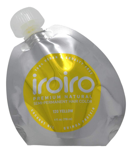 Iroiro Natural Premium - Tinte Semipermanente Para El Cabell