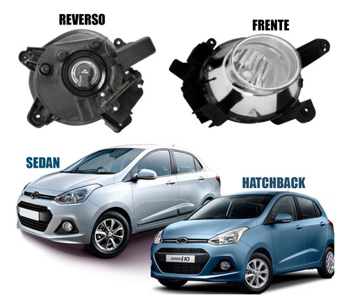 Faro Niebla Hyundai I10 Grand I10 Del 2015 Al 2017 Derecha