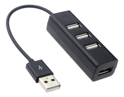 Múltiple Adaptador A 4 Puertos Usb 2.0 Convertidor Divisor