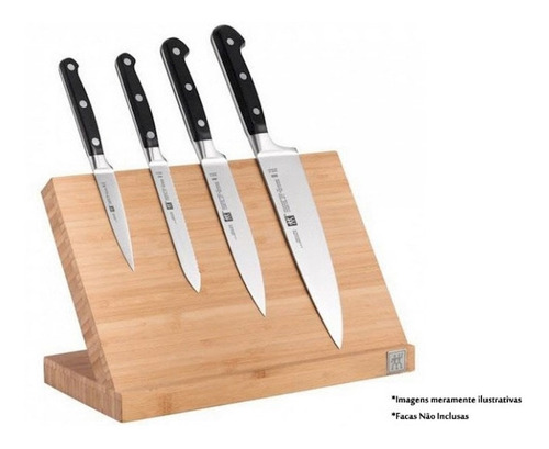 Bloco De Bambu Magnético Para Facas - Zwilling