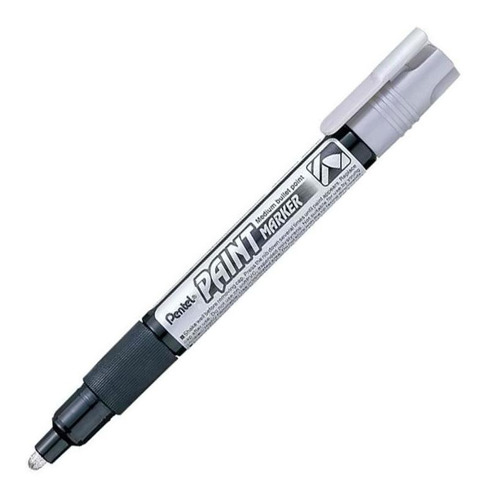 Profissional Paintmarker Pentel Marcador Permanente - Prata