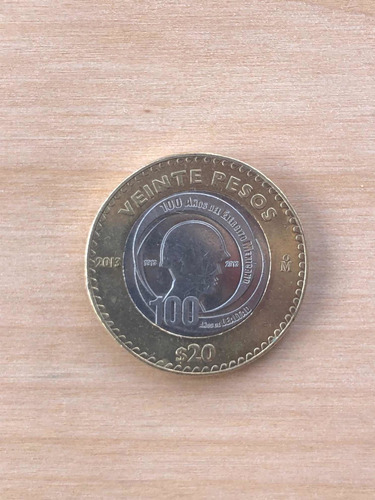 Moneda 20 Pesos 100 Años Ejercitó Mexicano