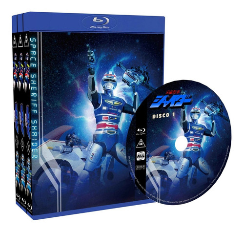 Blu-ray O Policial Do Espaço Shaider - Space Sheriff Shaider