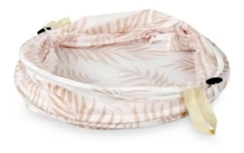 Imagen 9 de 10 de Cesto De Ropa Sucia Lavandería Con Tapa Plegable Verano Hoja