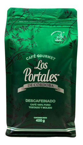 Café Tostado Y Molido Los Portales De Córdoba Descafeinado De 400g