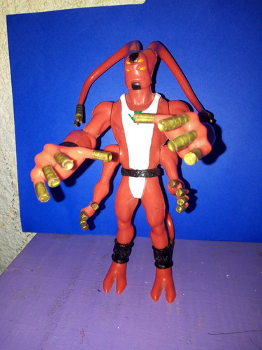 Figura Bootleg Fusión Feedback Con Cuatro Brazos De Ben 10 