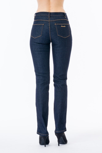 Imagen 4 de 9 de Jeans Scandia Mezclilla Stretch Cintura Alta Recto 2205