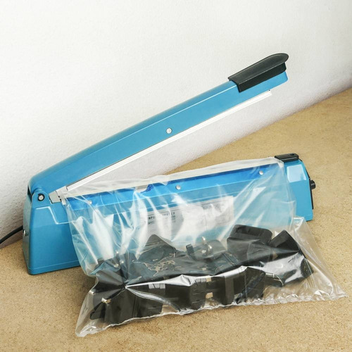 Bolsa Tubo Polietileno 20 Cm. De Ancho Cristal X 100 Mt.