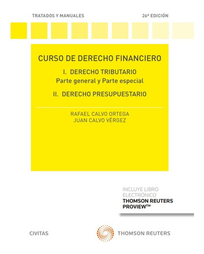 Curso De Derecho Financiero - Calvo Ortega  - *