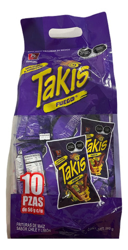 Takis Fuego 10pz