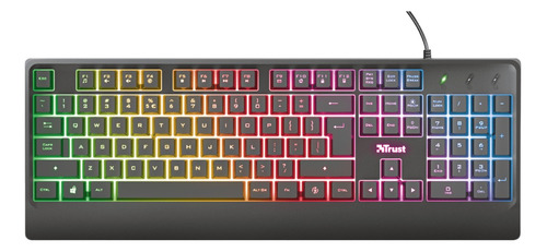 Teclado Trust Ziva Gaming 104 Teclas Usb