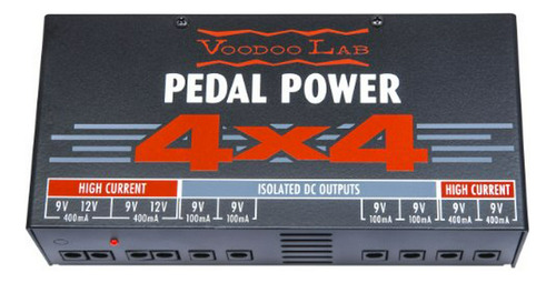 Fuente De Alimentación Aislada Voodoo Lab Pedal Power 4x4