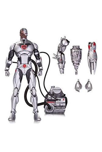 Dc Collectibles Dc Cómics Iconos: Cyborg De La Figura U0okp