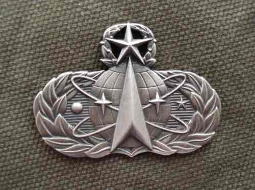 Insignia Piocha Master De Operaciones Espaciales Usaf