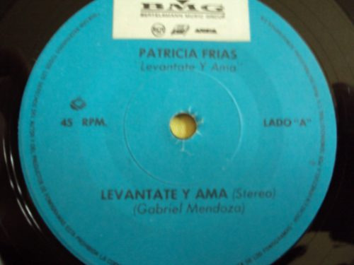 Single Vinilo 45 Patricia Frias Levantate Y Ama  Chileno