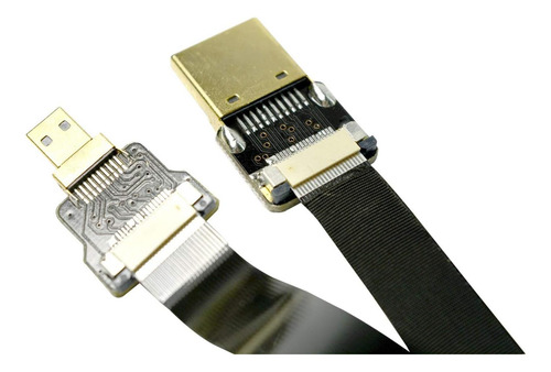 Delgado Y Suave Micro Hdmi Recto Macho A Hdmi Estándar Hdmi