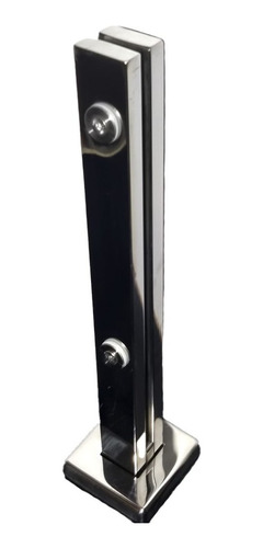 Coluna Torre 50cm Aço Inox 304 Guarda Corpo, Escada, Sacada