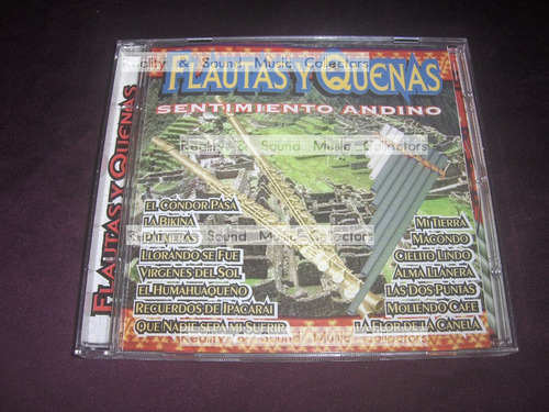 Sentimiento Andino Flautas Y Quenas Cd Quijote 1998