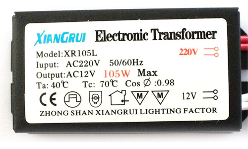 Adaptador De Transformador Electrónico De Lámpara 18w/28w/48