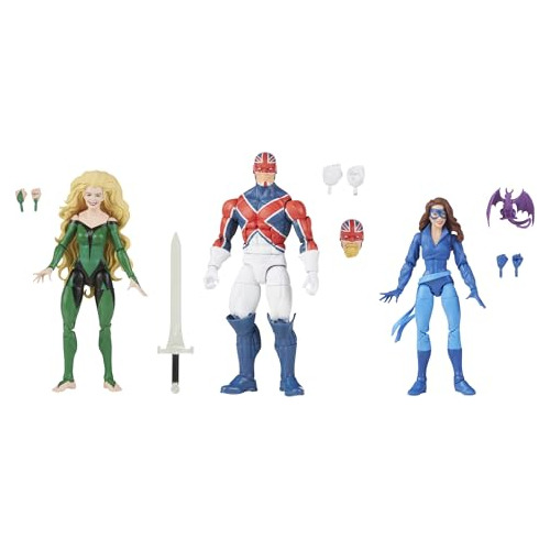 Marvel Legends Series Excalibur Multipack, Includes Captain