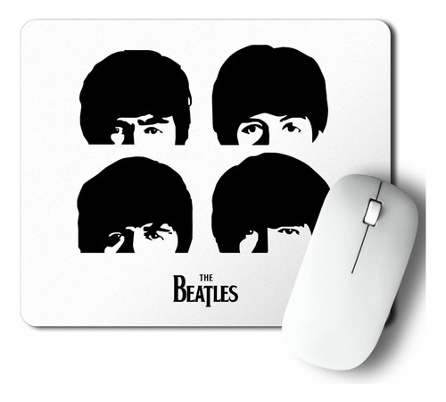 Mouse Pad The Beatles Face (d0657 Boleto.store)