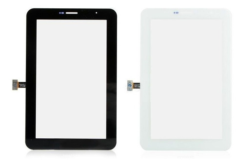 Vidrio Con Tactil Pantalla Touch Samsung Tab 2 P3100 P3110 P3113 - Incluye Adhesivo En Blanco Y Negro