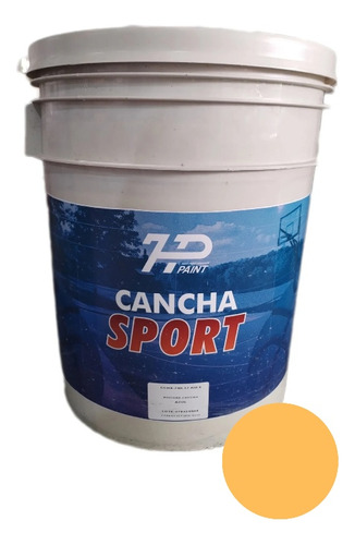 Pintura De Alto Trafico Para Canchas Color Naranja Claro