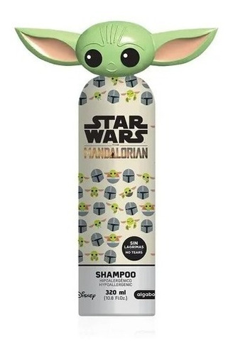 Shampoo Hipoalergénico Baby Yoda X 320ml Disney Algabokids
