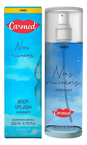 Body Splash Carmed Fragrância Nas Nuvens Perfume Edição Limitada