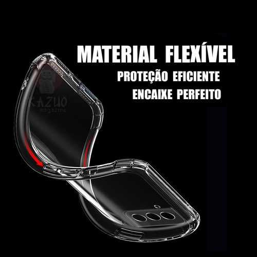 Kit 2 Películas Privativa Fosca + Capa Para Galaxy S23