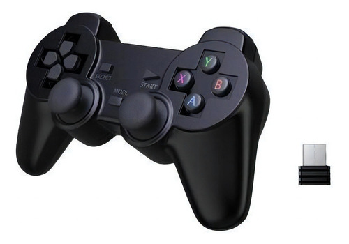 Controle Joystick Wireless 2.4g Gamepad Sem Fio Para Pc Tv